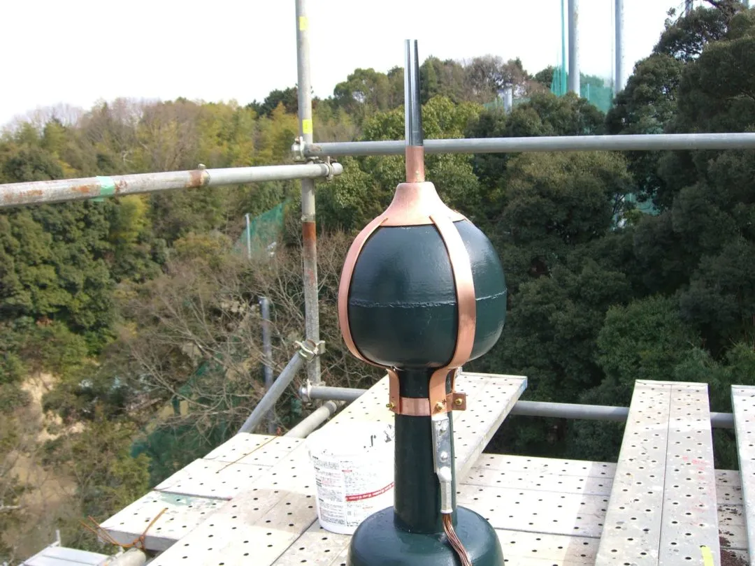 文化財建造物 三重塔 宝珠 設計施工