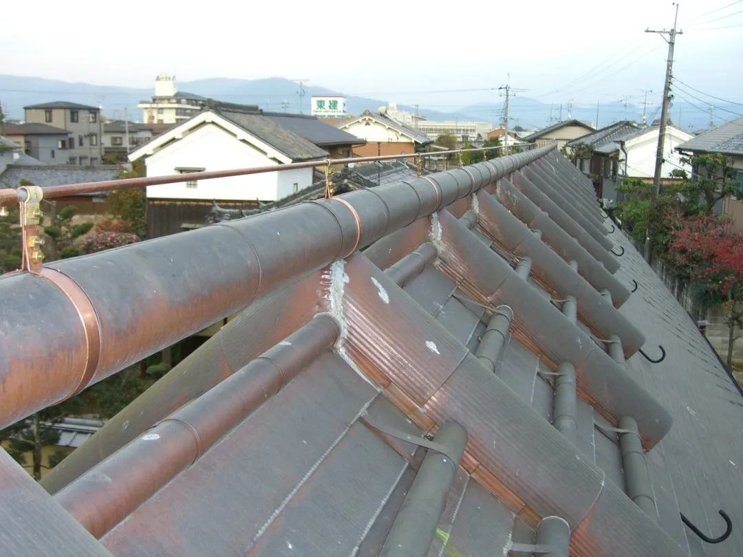 文化財建造物 銅板葺き