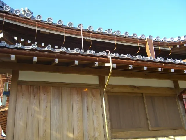 お寺 瓦葺き 設計施工