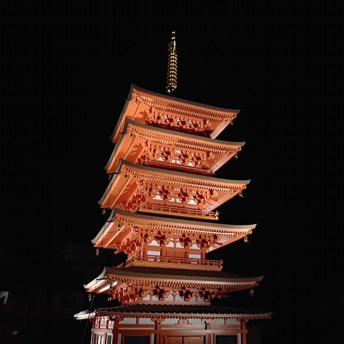 群馬県草津温泉 光泉寺五重塔新築